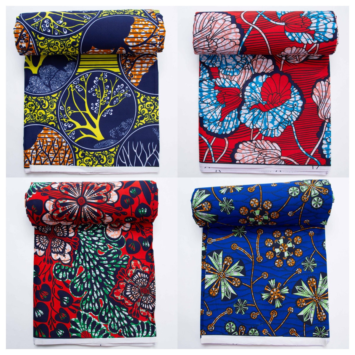 Sewing Batik Fabric - Nigeria Wax Fabric DIY Block Dutch