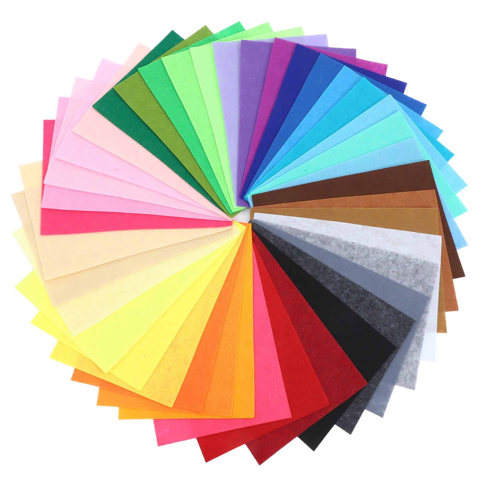 Is Sewing Textile Art - 40pcs Colored Fabric Sheets Craft Diy