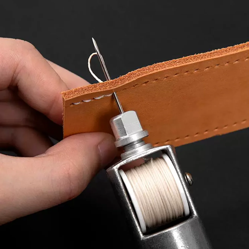Textile Sewing Kit - Professional Leather Sewing Awl Set, Quick
