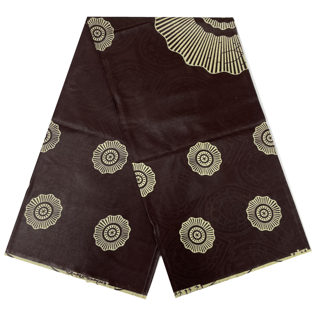 Sewing Batik Fabric - Latest Design African Jacquard Wax Print