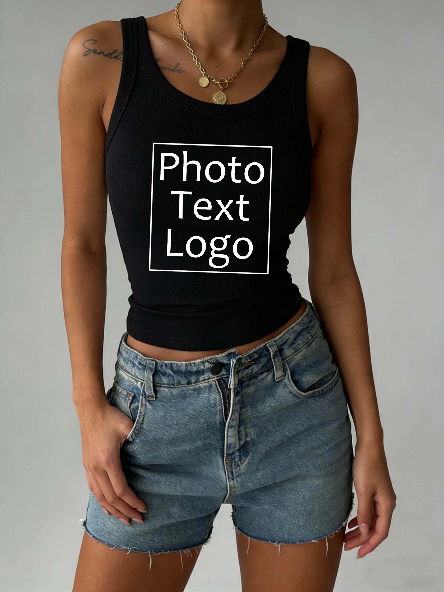 Sewing Knit - Personalized Custom Print Thread Bestie Vest
