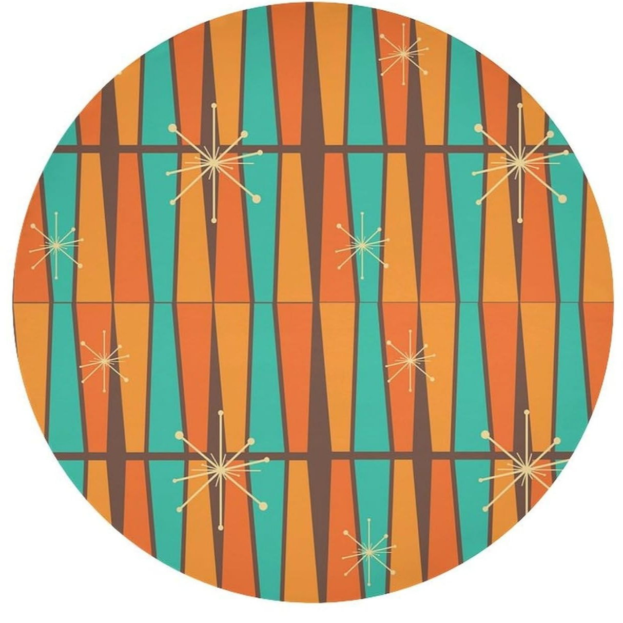 Mid Century Modern Orange Yell - Century Textile & Sewing Supply Hours avaliação e preço