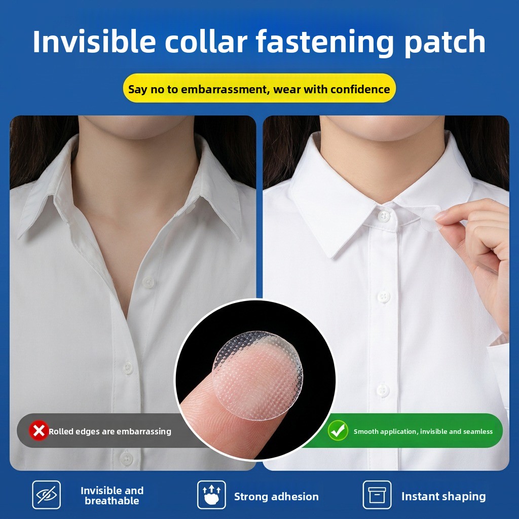 Magic Self-Adhesive Shirt Coll - Sewing Label avaliação e preço
