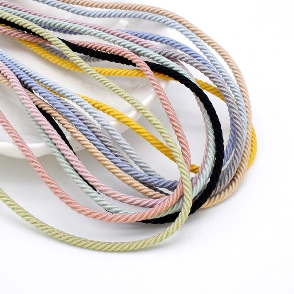 5M/Lot 2.5mm Elastic Rope Brai - Sewing Necessities avaliação e preço