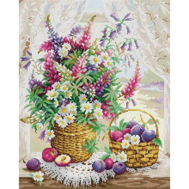 Window Sill Flower Basket Flor - Textile Sewing Patterns avaliação e preço