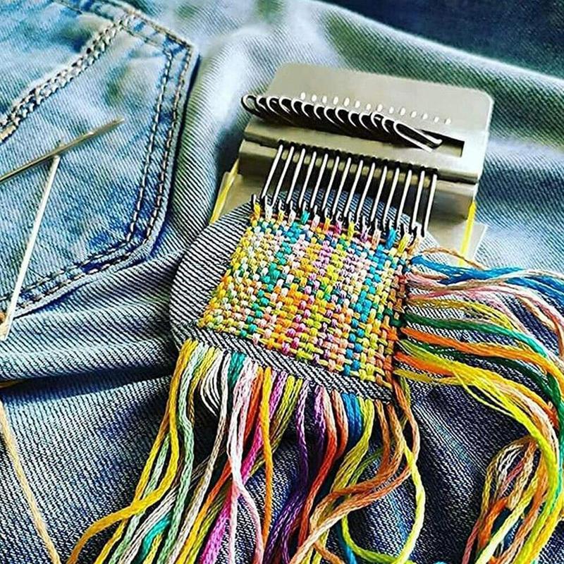 Textile Tools Mending Jeans Cl - Sewing Machine In Textile avaliação e preço