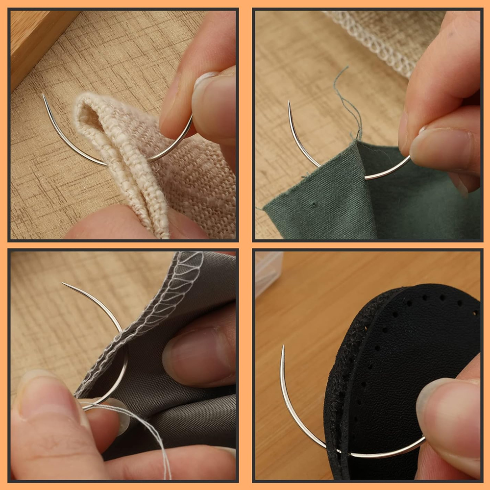 4Pcs Sewing Needle Leather Cra - Textile Sewing Kit avaliação e preço