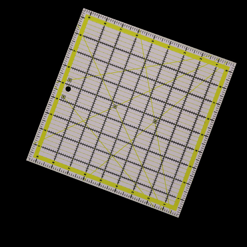4Pcs Square Acrylic Quilting R - Quilting Ruler Square avaliação e preço