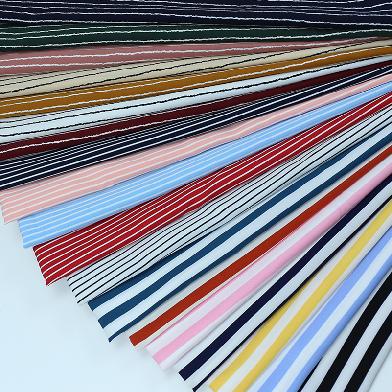 Striped Chiffon Fabric Opaque  - Sewing By avaliação e preço