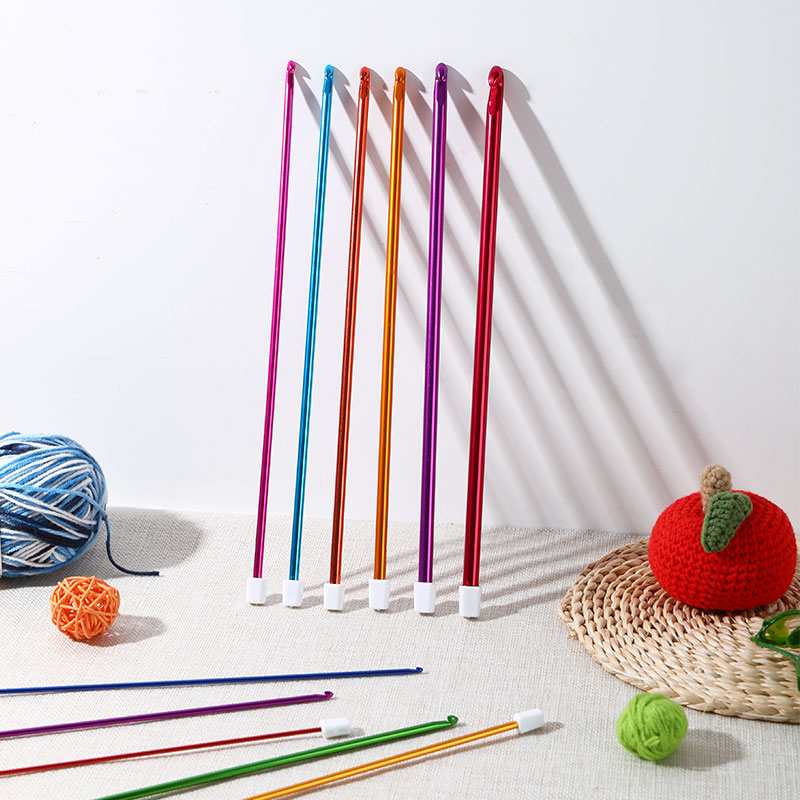 11pcs Afghan Crochet Hooks Mul - Sewing Necessities avaliação e preço