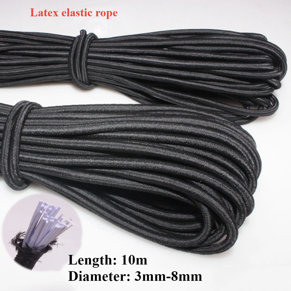 3/4/5/6/8MM Black Strong Elast - Sewing Necessities avaliação e preço