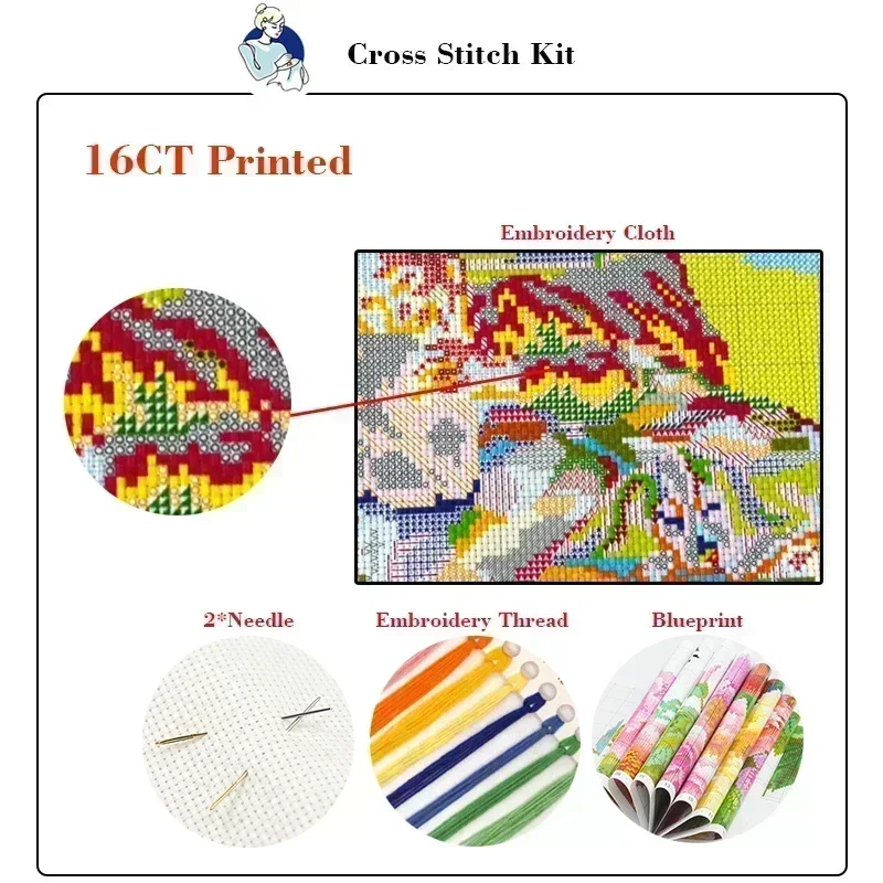 Joy Sunday Cross Stitch Kits S - Textile Sewing Patterns avaliação e preço