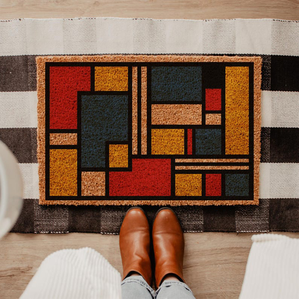 Mid Century Modern Doormat Bau - Century Textile & Sewing Supply Hours avaliação e preço
