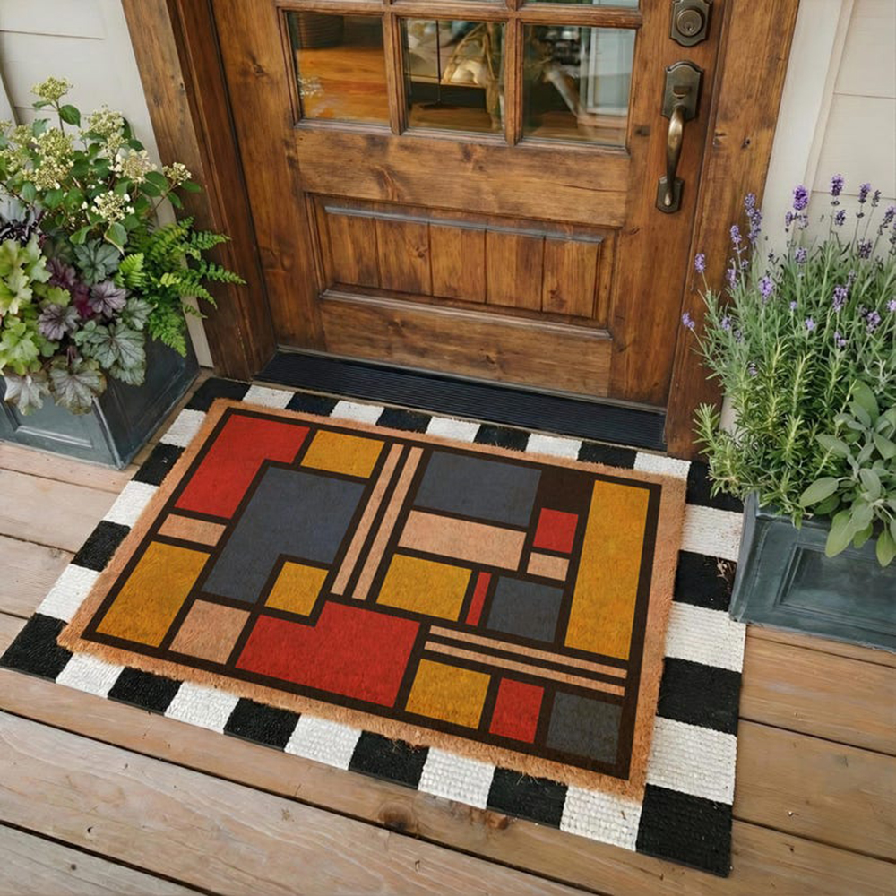 Mid Century Modern Doormat Bau - Century Textile & Sewing Supply Hours avaliação e preço