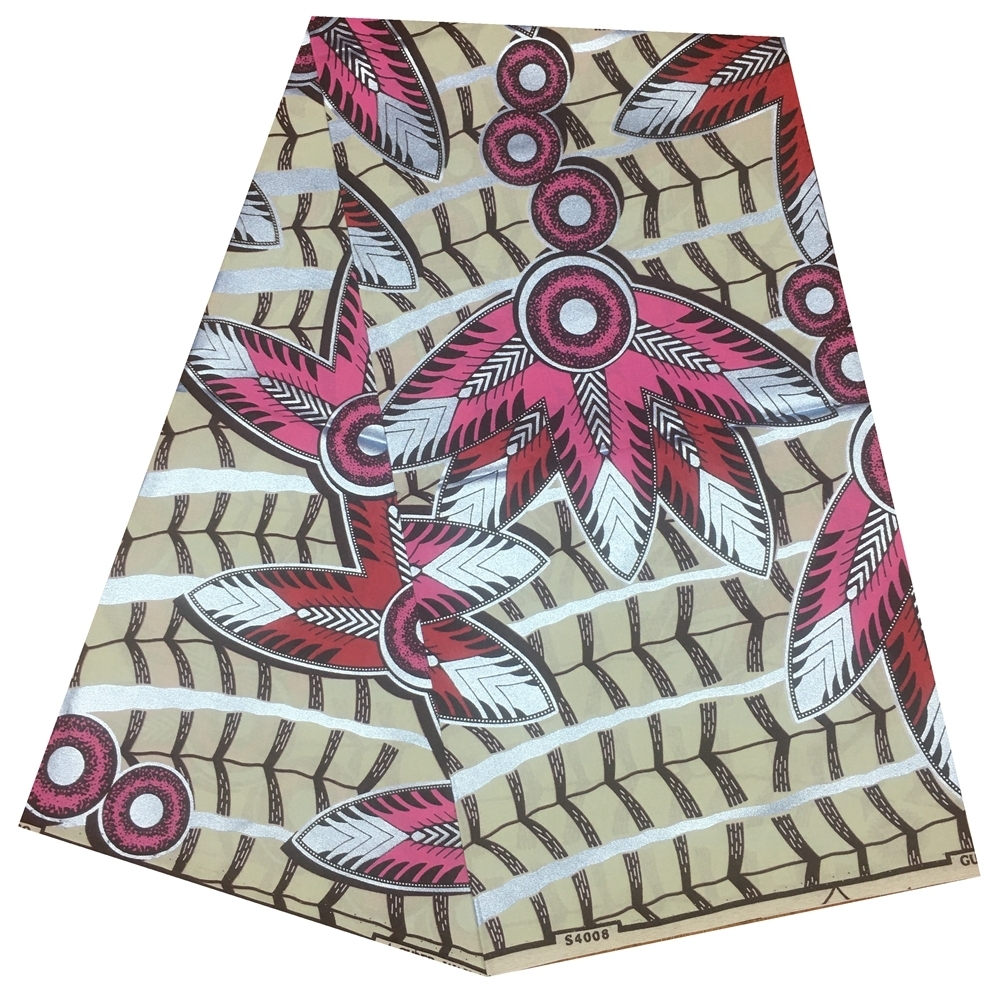 Ankara African Real Golden Wax - Sewing Batik Fabric avaliação e preço