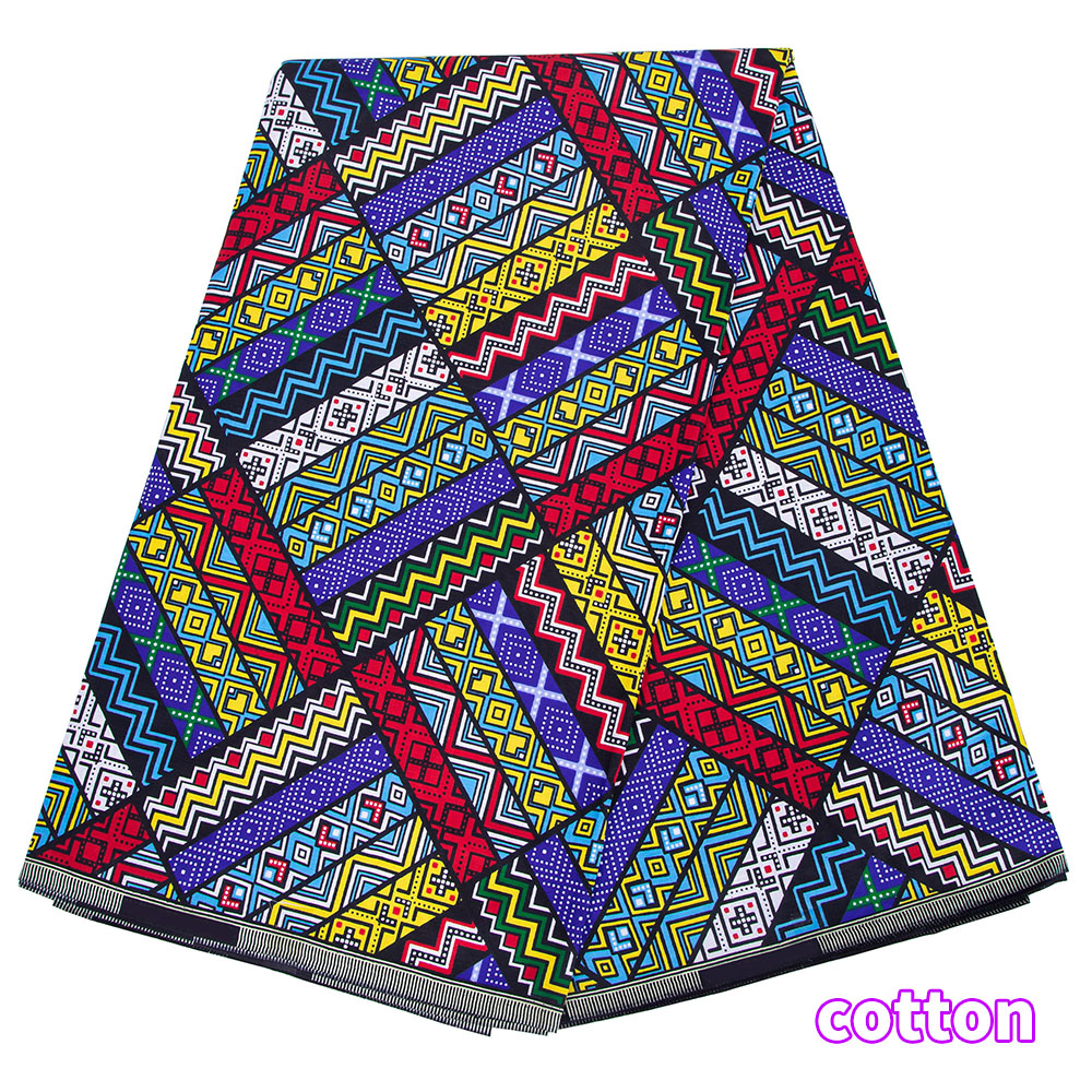 African Fabric Cotton Kente Cl - Sewing Batik Fabric avaliação e preço