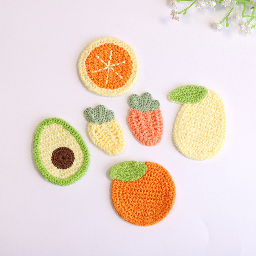 10PCS Cute Mini Carrot Avocado - Sewing Embroidery Fabric avaliação e preço