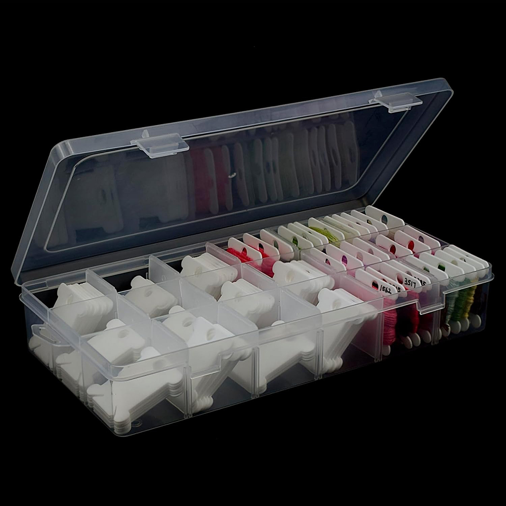 Embroidery Floss Organizer 18  - Embroidery Floss Thread avaliação e preço