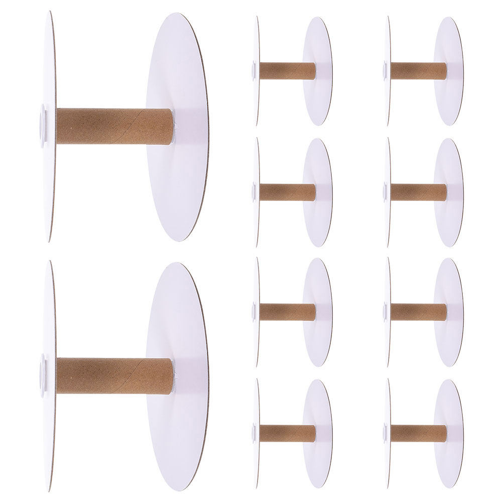 12Pcs Large Capacity Paper Spo - Sewing Knit avaliação e preço