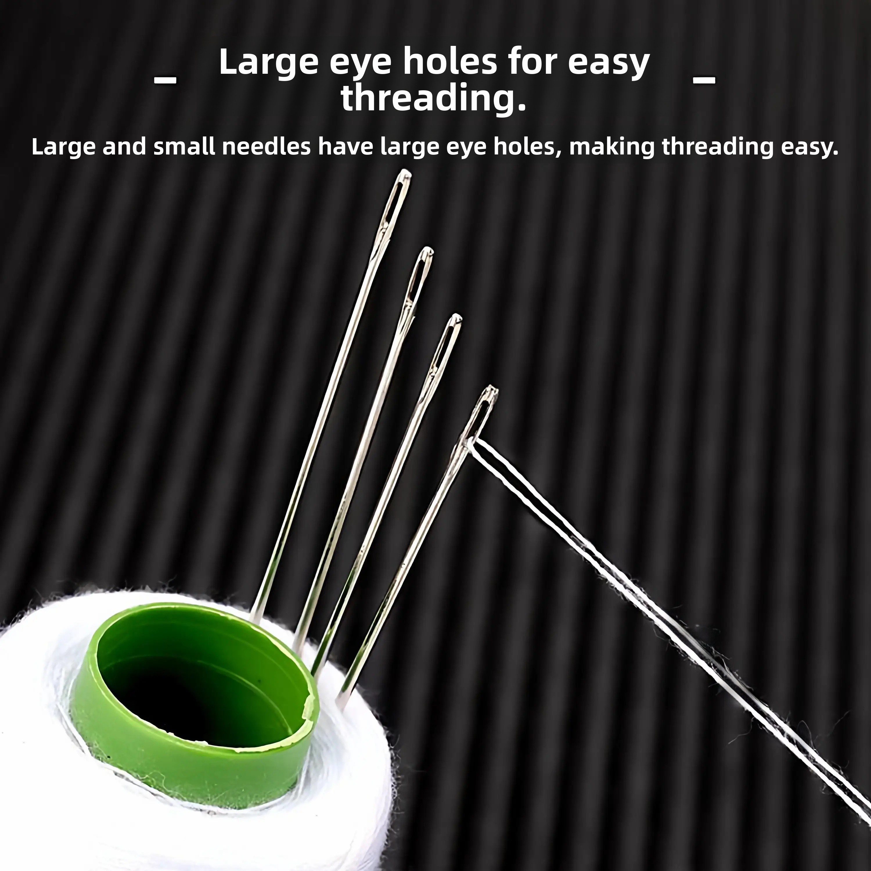 304 Stainless Steel Large Eye  - Sewing Embroidery Fabric avaliação e preço