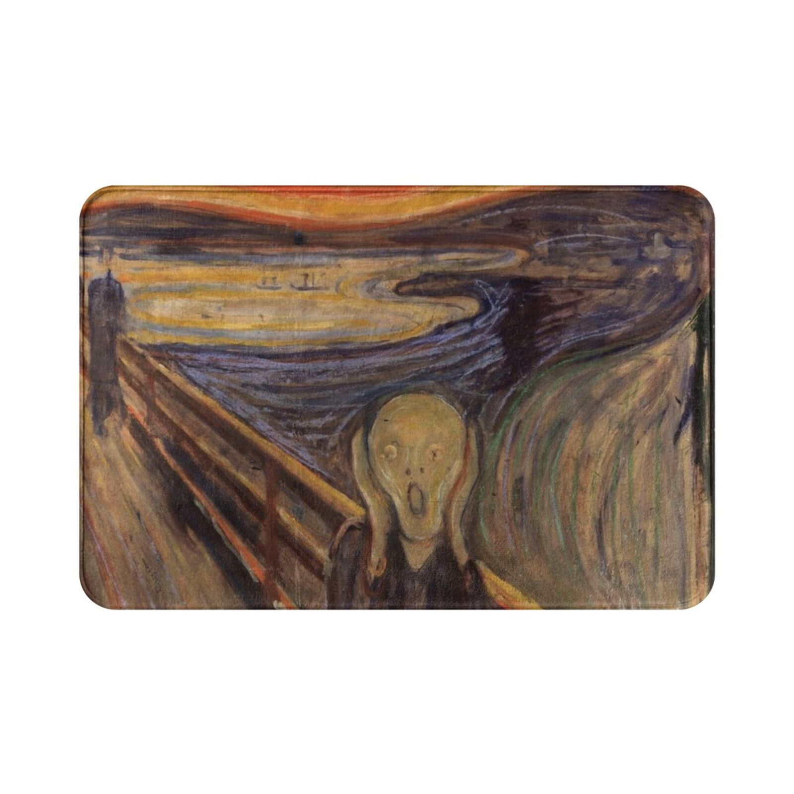 Munch's Scream Carpet Mat Rug  - Century Textile & Sewing Supply Hours avaliação e preço