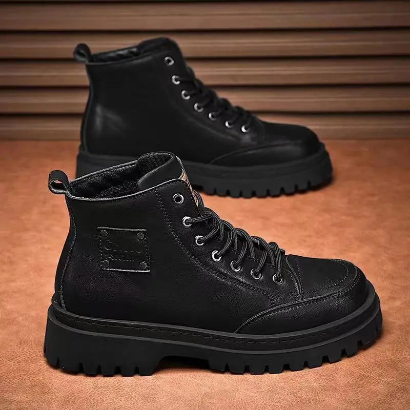 High Quality Men's Boots Platf - Sewing Nylon avaliação e preço