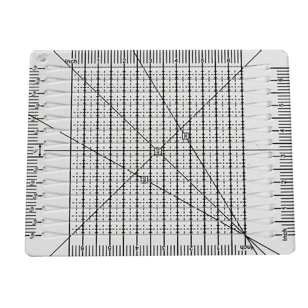 1PC DIY Hand Tool Patchwork Ru - Quilting Ruler Square avaliação e preço