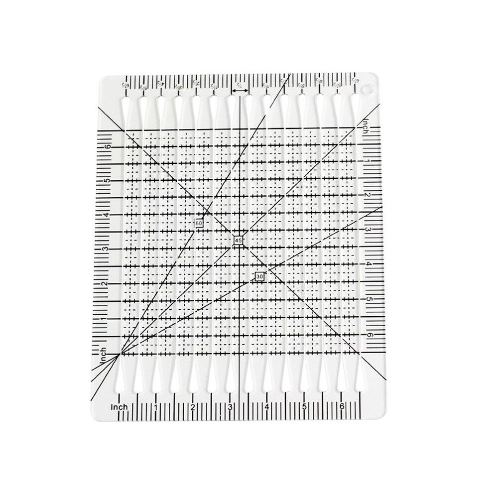 1PC DIY Hand Tool Patchwork Ru - Quilting Ruler Square avaliação e preço