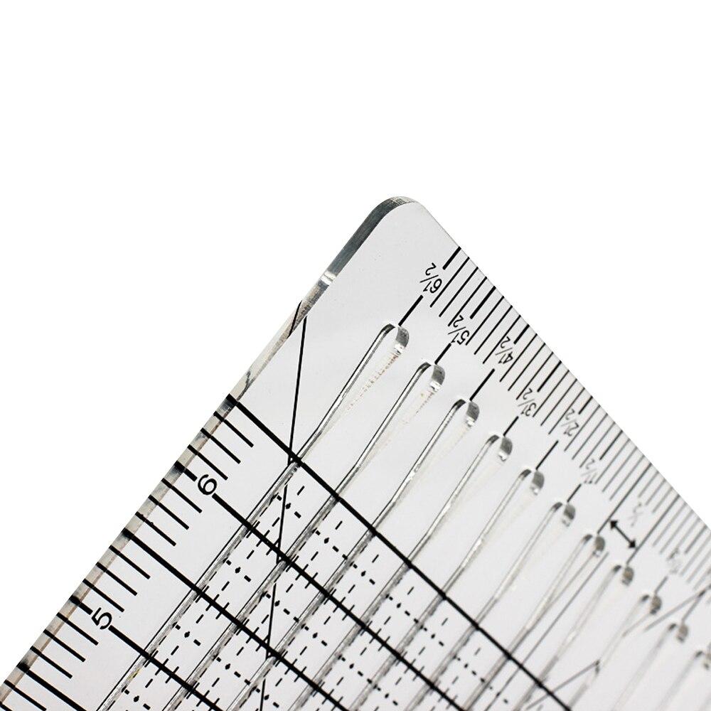 1PC DIY Hand Tool Patchwork Ru - Quilting Ruler Square avaliação e preço