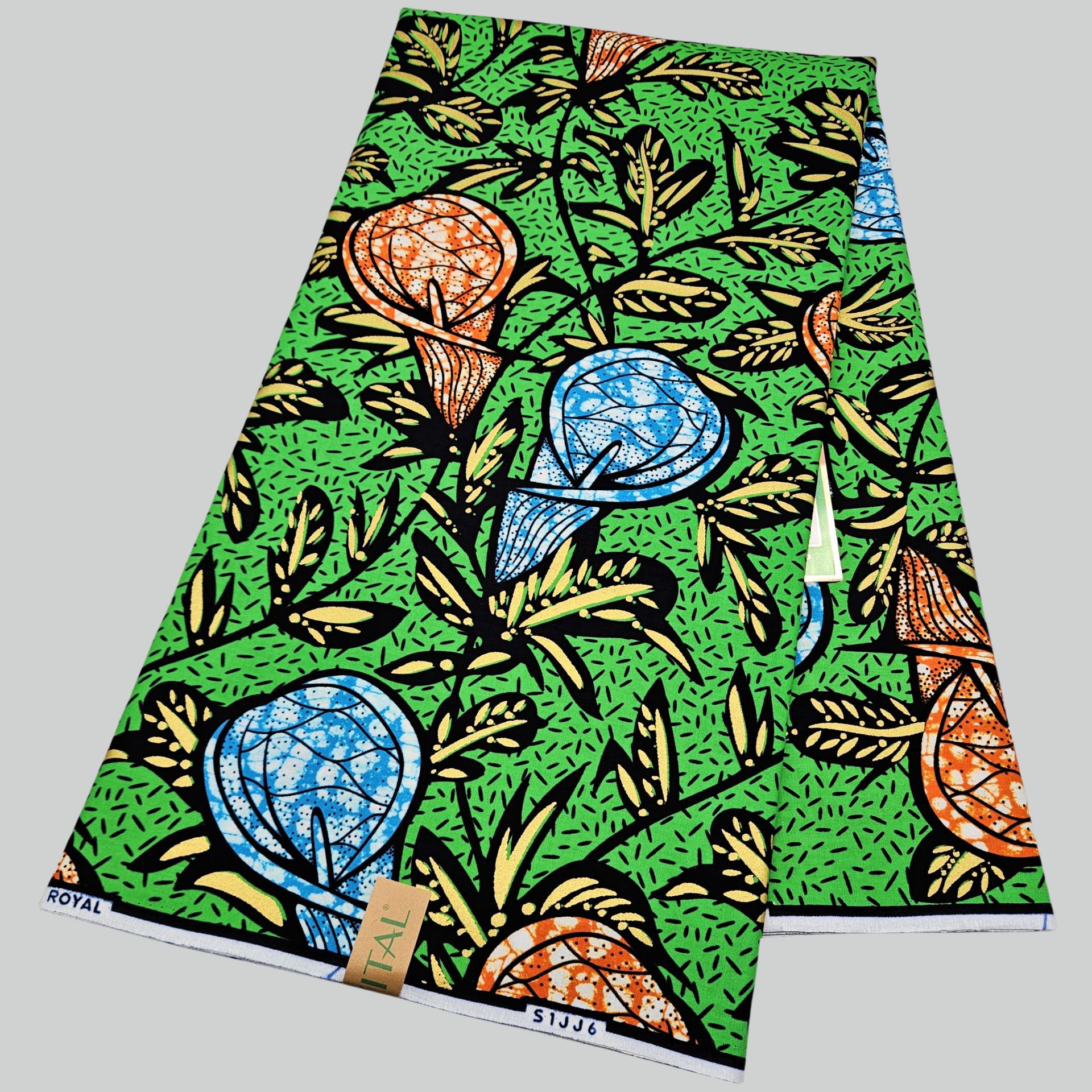 46Inch Wide 6Yards Long Cotton - Sewing Batik Fabric avaliação e preço
