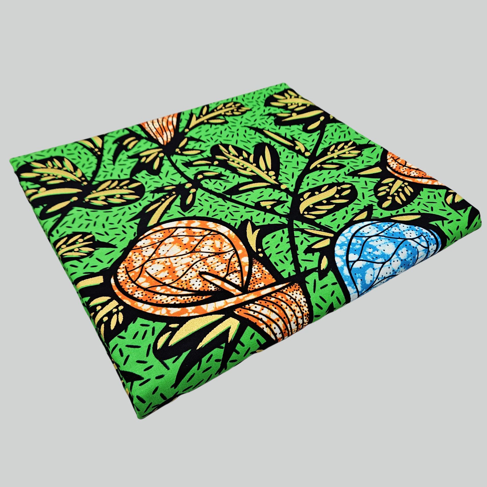 46Inch Wide 6Yards Long Cotton - Sewing Batik Fabric avaliação e preço