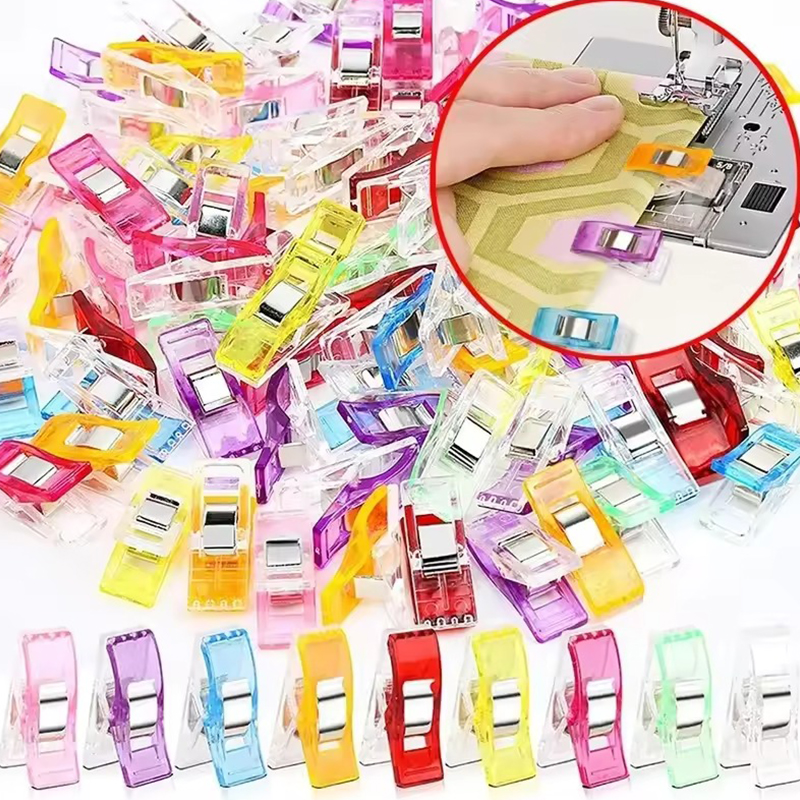 20/40PCS Random Color Clip Pla - Sewing Necessities avaliação e preço
