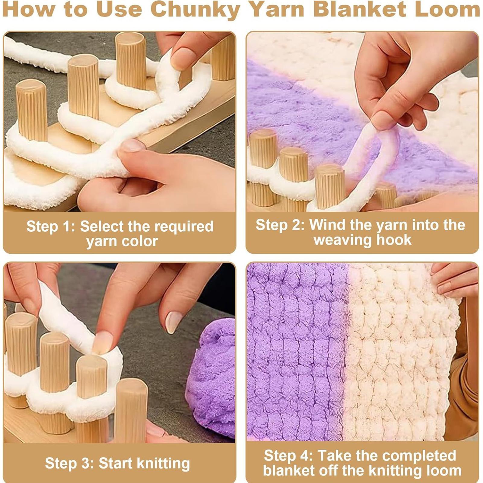 Hand Knitting Loom Chunky Croc - Sewing Knit avaliação e preço
