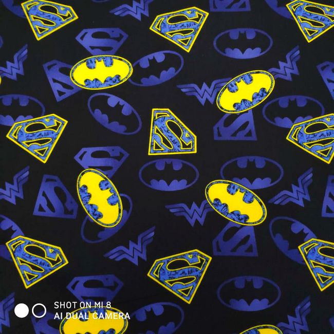 Bandai Batman Anime 100 Cotton - Textile And Sewing Materials avaliação e preço
