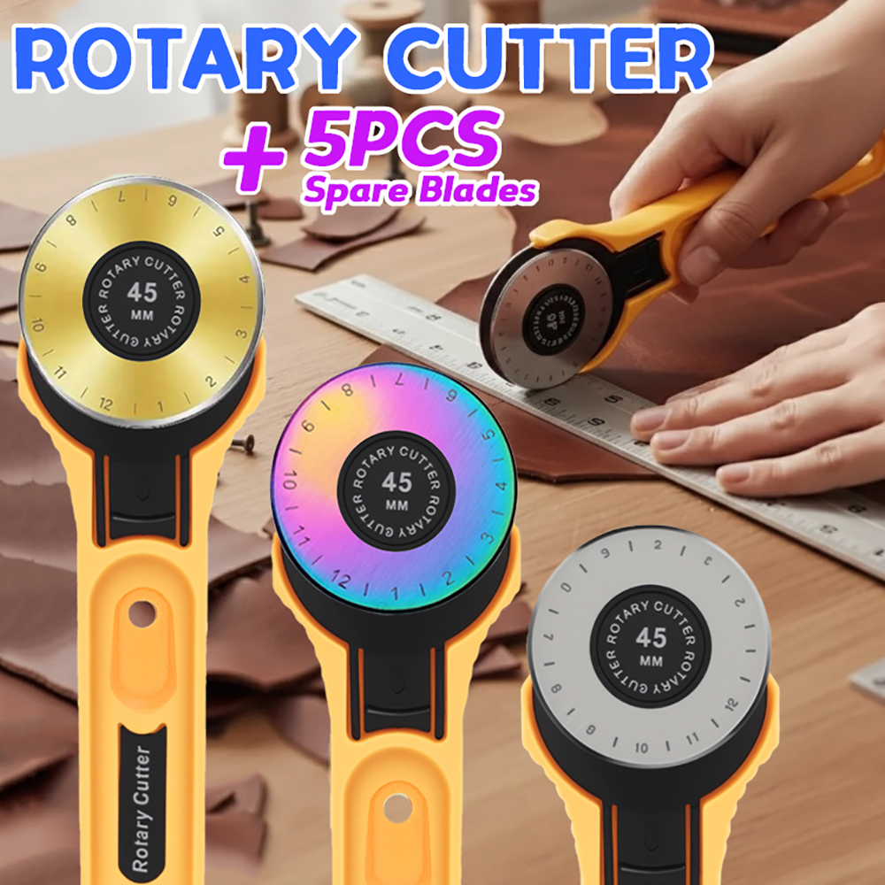 45mm Rotary Fabric Cutter Leat - Sewing Necessities avaliação e preço