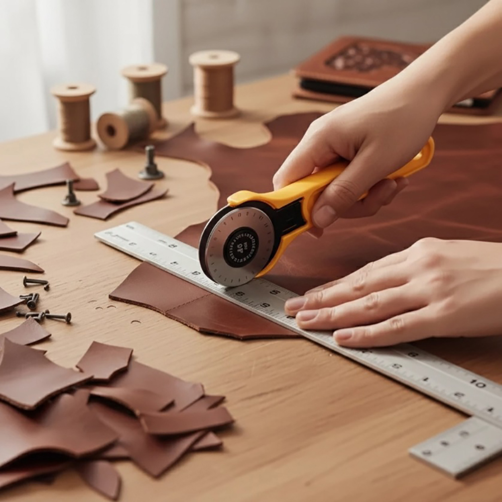 45mm Rotary Fabric Cutter Leat - Sewing Necessities avaliação e preço