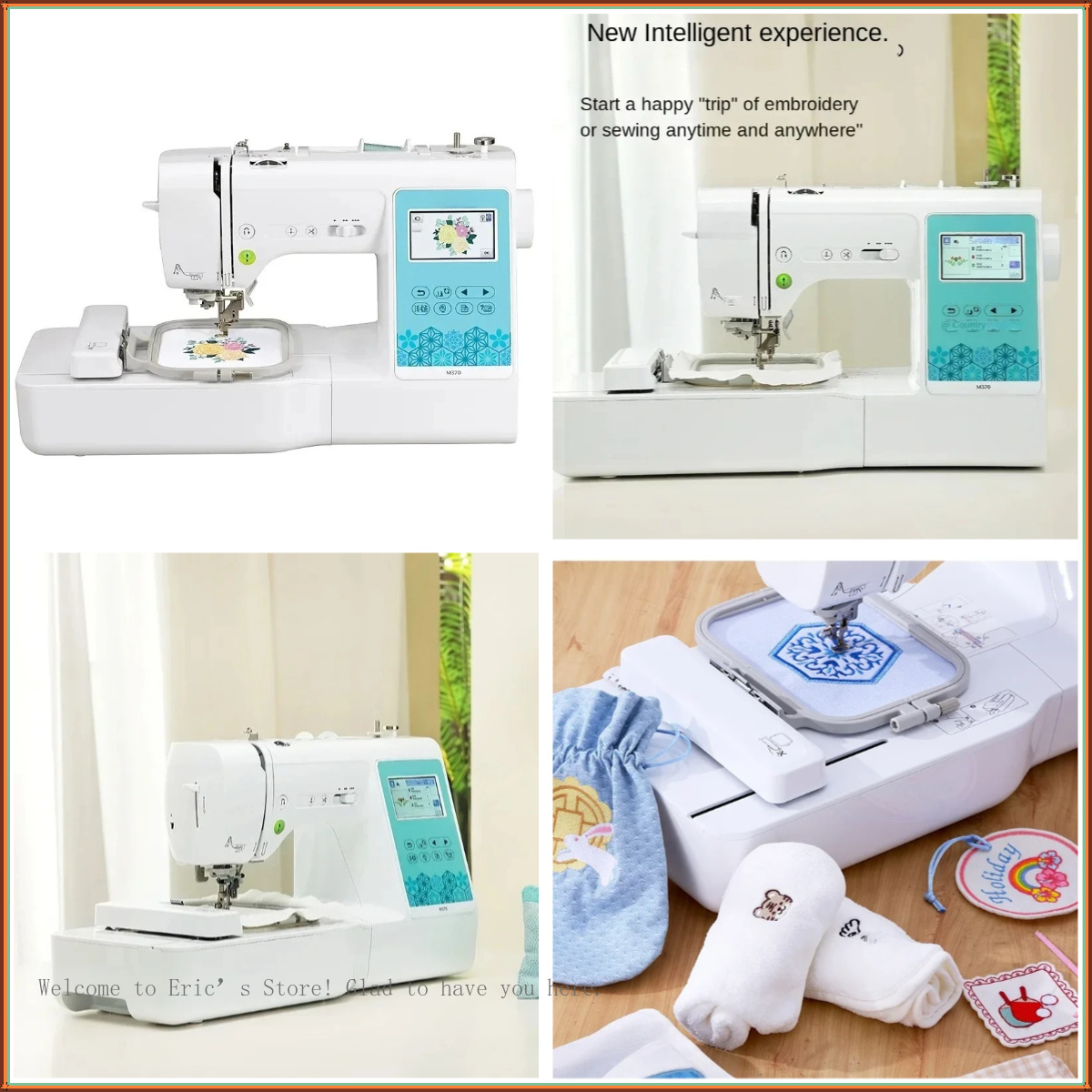 Brother M370 Computer Embroide - Sewing Label avaliação e preço