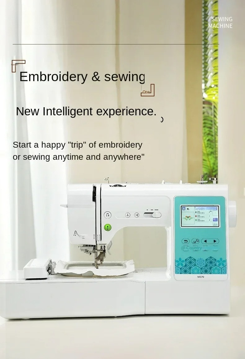 Brother M370 Computer Embroide - Sewing Label avaliação e preço
