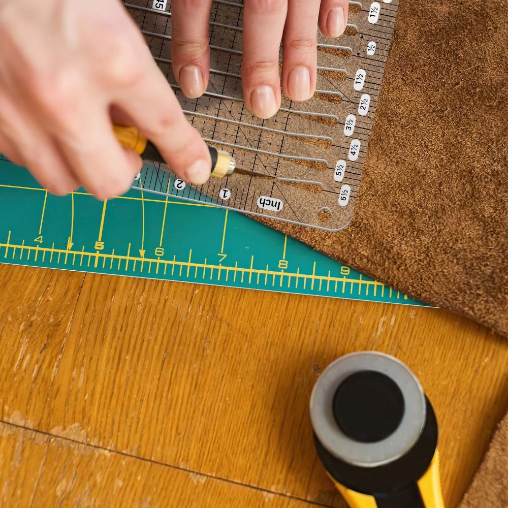 Cutting Assistant 5-in-1 Quilt - Quilting Ruler Square avaliação e preço