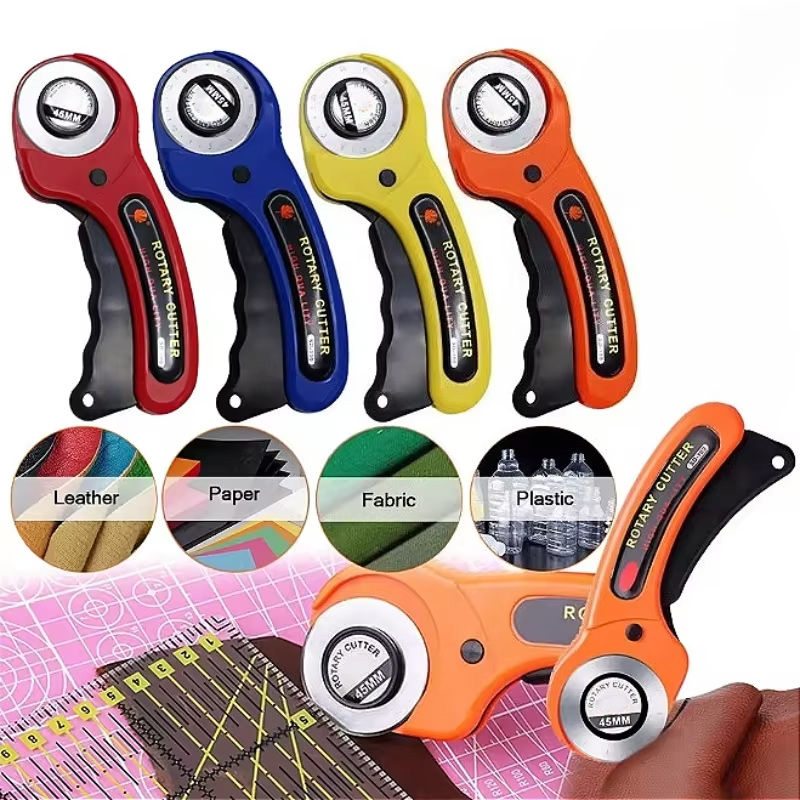 45MM Roller Wheel Knife Cloth  - Textile Sewing Kit avaliação e preço