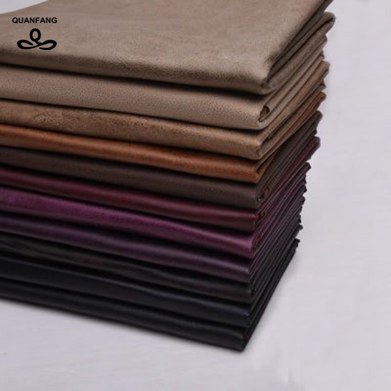 QUANFANG Imitation leather sof - Sewing Technical Fabrics avaliação e preço