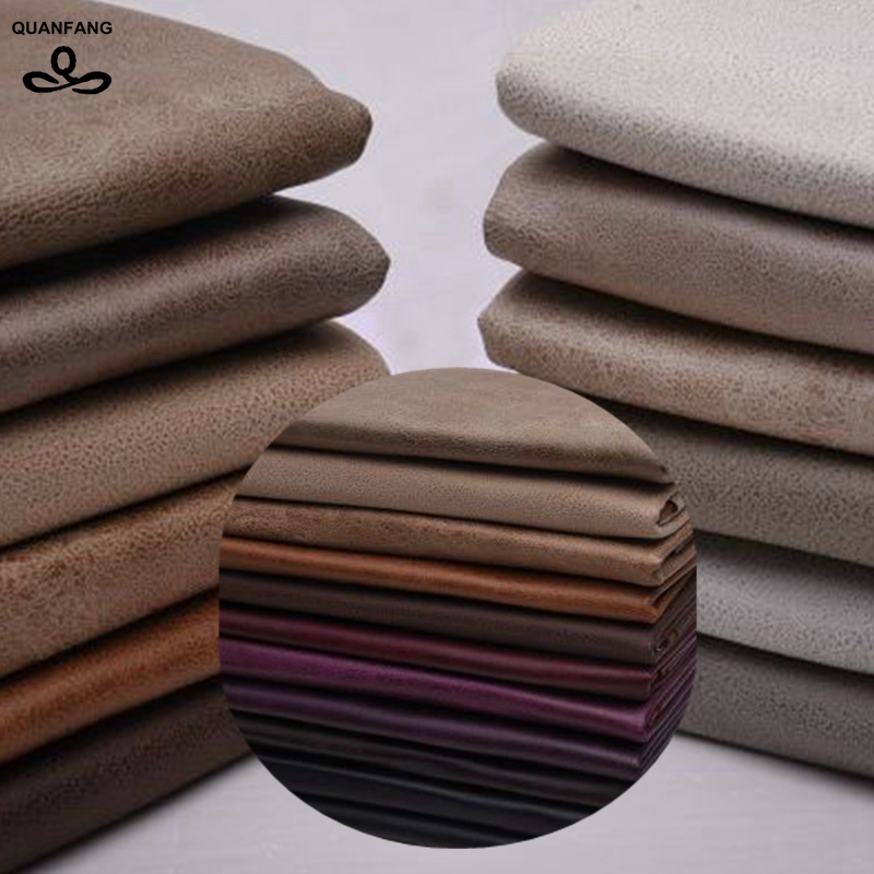 QUANFANG Imitation leather sof - Sewing Technical Fabrics avaliação e preço