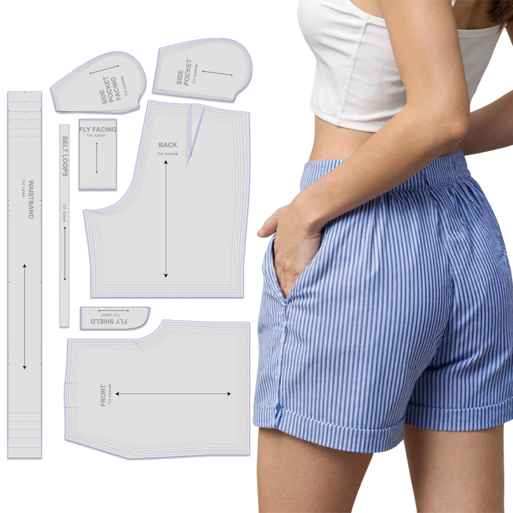 Sewing patterns for women's st - Textile Sewing Patterns avaliação e preço