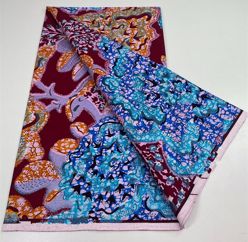 Nigeria Ankara Wax Fabric Bloc - Sewing Batik Fabric avaliação e preço