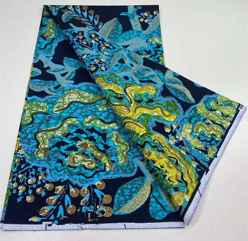 Nigeria Ankara Wax Fabric Bloc - Sewing Batik Fabric avaliação e preço
