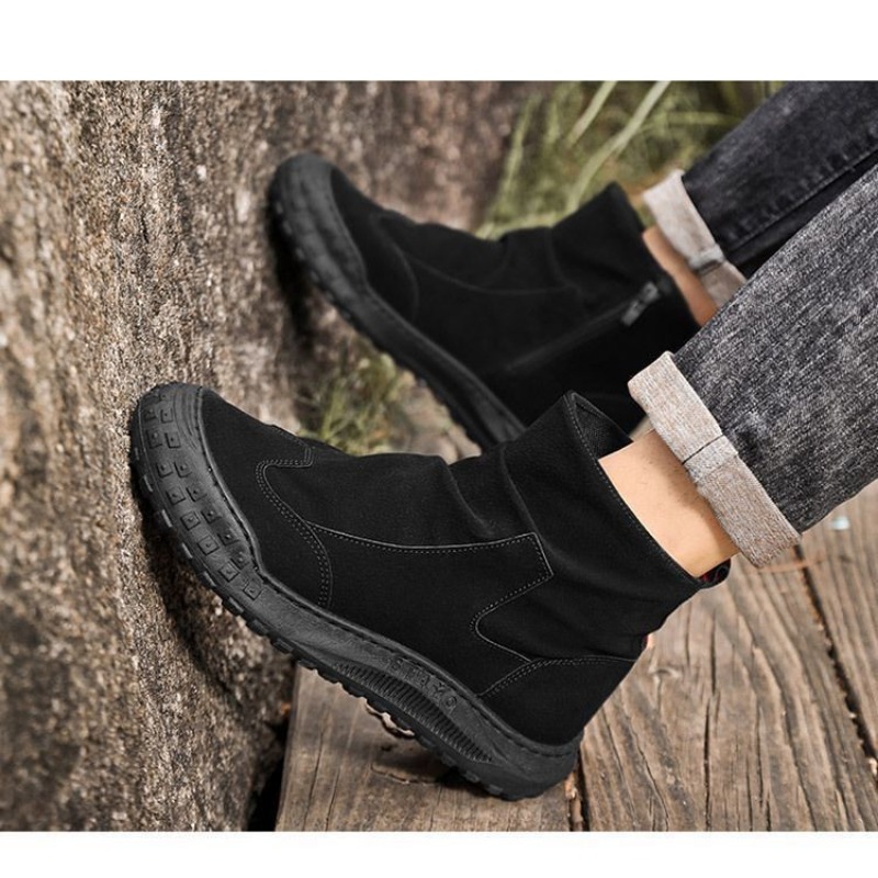 Men's High-Top Hiking Shoes fo - Sewing Nylon avaliação e preço