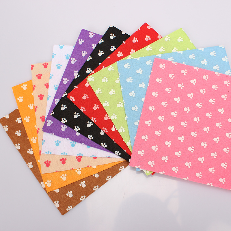 10 PCS 15x15cm 5.9x5.9in Felt  - Textile And Sewing Materials avaliação e preço