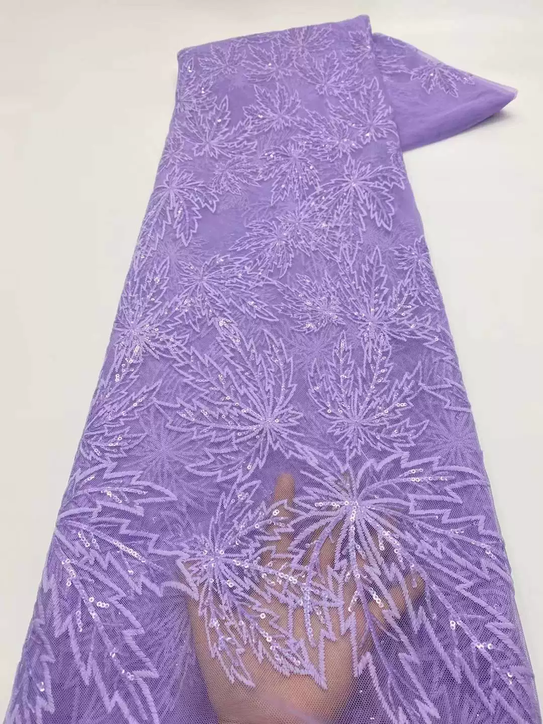 5yard Sequin nail bead maple l - Sewing Embroidery Fabric avaliação e preço