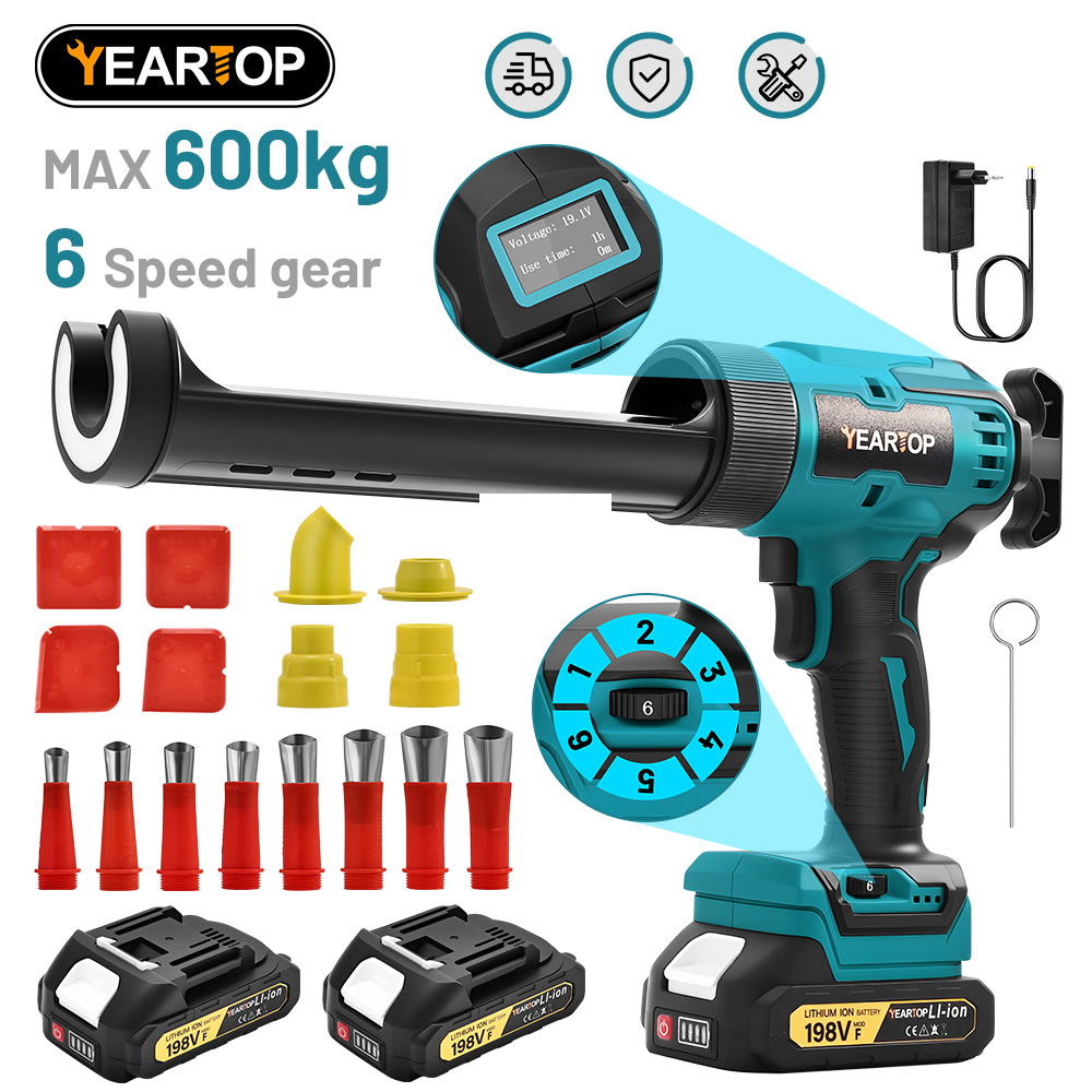 6 Speeds Cordless Electric Glu - Sewing Necessities avaliação e preço