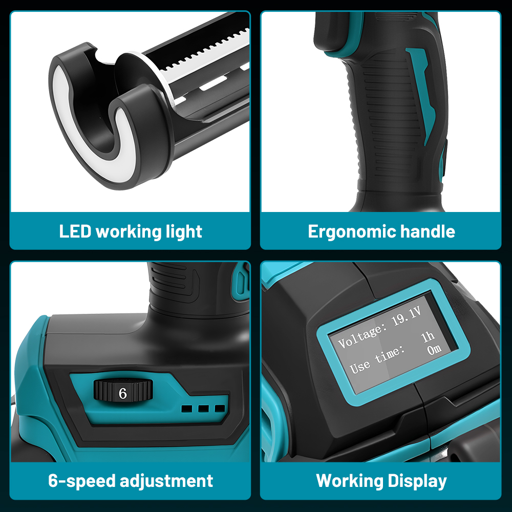 6 Speeds Cordless Electric Glu - Sewing Necessities avaliação e preço